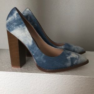 Denim Heels